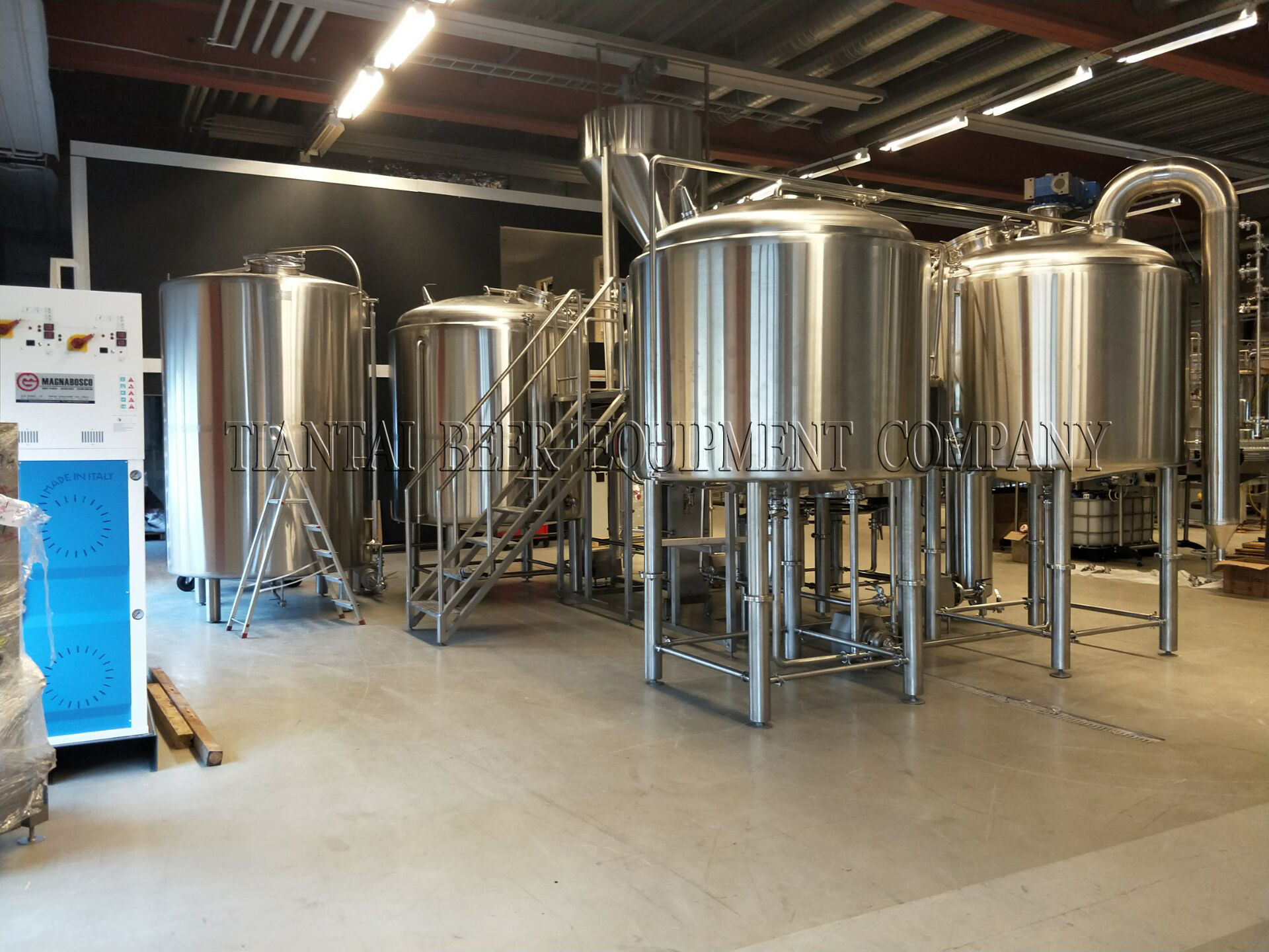 <b>Sweden 2000L brewery system finished in</b>